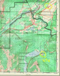 site topographic map